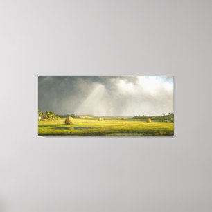 Impressão Em Tela MARTIN JOHNSON HEADE Newburyport Meadows 1876-81