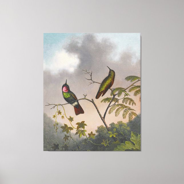 Impressão Em Tela MARTIN JOHNSON HEADE - Ruby brasileira - c. 1863-6 (Frente)