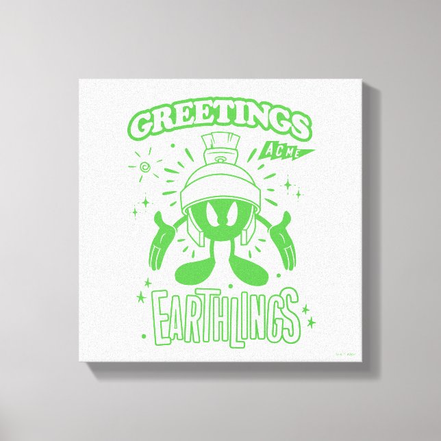 IMPRESSÃO EM TELA MARVINA RETRO SÃ DO MARTIAN™ (Frente)