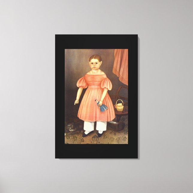 Impressão Em Tela Mary Jane Smith', Joseph Whiting_Portraits (Frente)