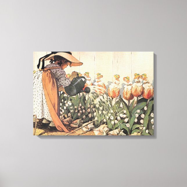 Impressão Em Tela Mary, Mary, Rhyme De Enfermeiro Muito Contrário (Frente)