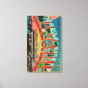 Impressão Em Tela Marysville, Califórnia - grandes cenas da letra