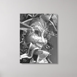 Impressão Em Tela Máscara de Mardi Gras