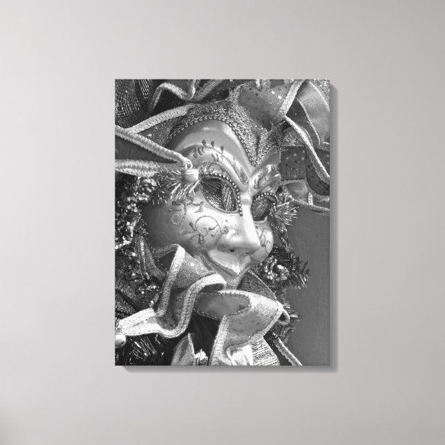 Impressão Em Tela Máscara de Mardi Gras (Frente)