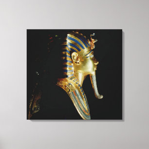 Impressão Em Tela Máscara Dourado de Tutankhamun