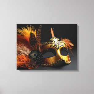 Impressão Em Tela máscaras de carnaval