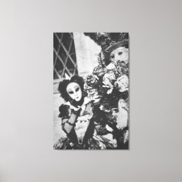 Impressão Em Tela Máscaras de carnaval misteriosas em Veneza, Itália