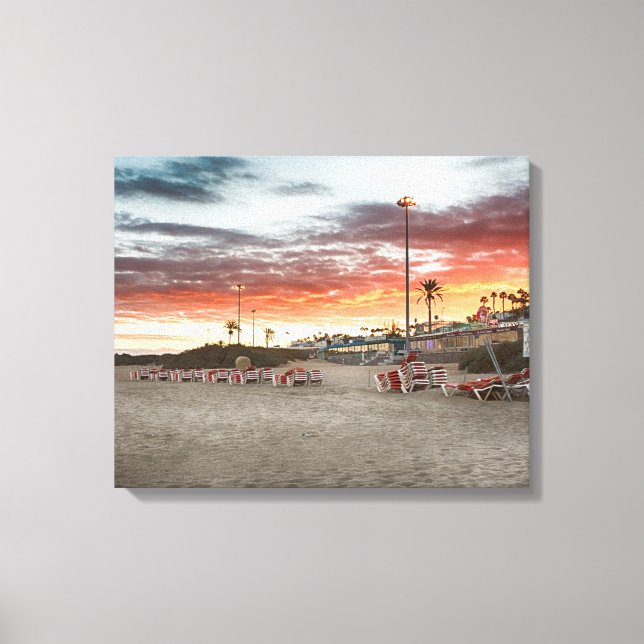 Impressão Em Tela Maspalomas Sunset (Frente)