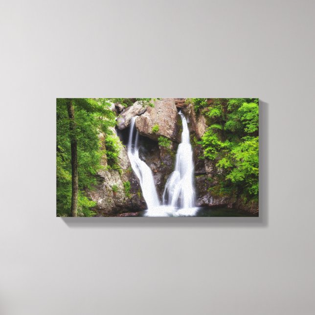 Impressão Em Tela Massachusetts - Bash Bish Falls (Frente)