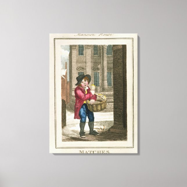 Impressão Em Tela Matches, Mansion House (Frente)