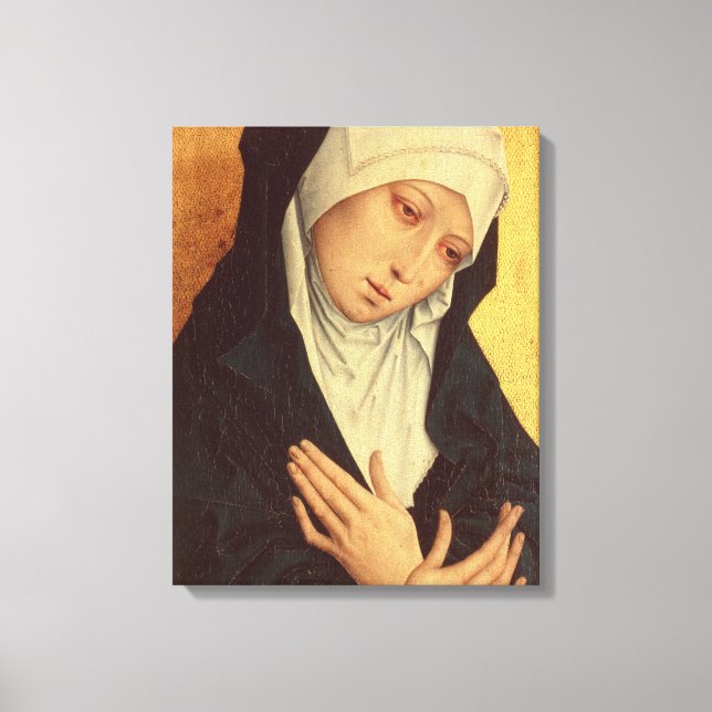 Impressão Em Tela Mater Dolorosa (Frente)