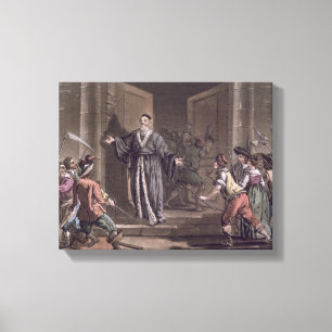 Impressão Em Tela Mathieu Mole (1584-1656) angustiado pelas pessoas,