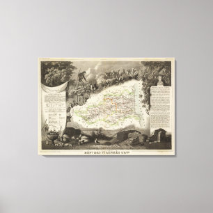 Impressão Em Tela Mato de Pirenéus Orles