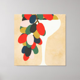 Impressão Em Tela Matriz de Uvas