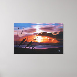 Impressão Em Tela Mauve Sunset Mulled