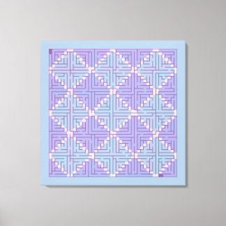 Impressão Em Tela Maze Patchwork