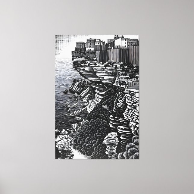 Impressão Em Tela MC Escher art style (Frente)