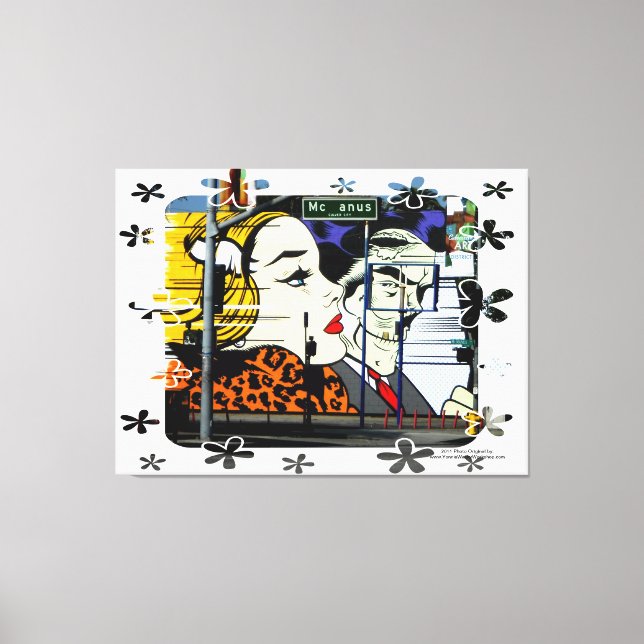 Impressão Em Tela McAnus Street (Frente)