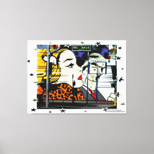 Impressão Em Tela McAnus Street