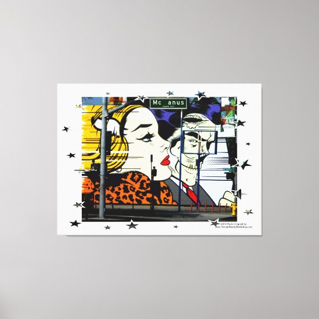 Impressão Em Tela McAnus Street (Frente)