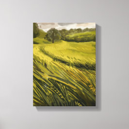 Impressão Em Tela Meadow Painting - Still-Life Illustration