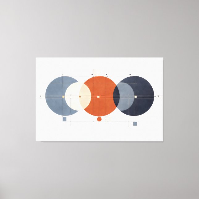 Impressão Em Tela Measured Continuum (Frente)