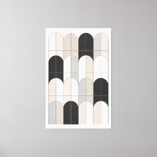 Impressão Em Tela Measured Silence