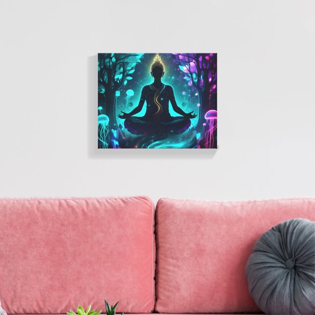 Impressão Em Tela Meditação (Insitu(Sala de estar))