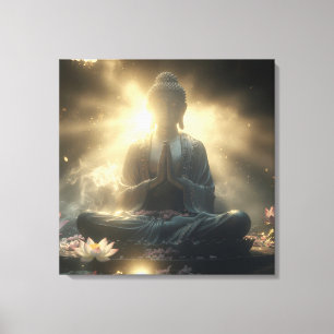 IMPRESSÃO EM TELA MEDITAÇÃO - IOGA - CARPE DIEM