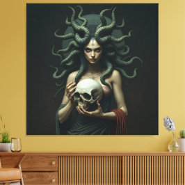 Impressão Em Tela „Medusa – Blick der Macht“