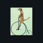 Impressão Em Tela Meerkat em Black Penny Farthing<br><div class="desc">Transporte e Viagem</div>