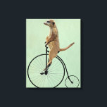 Impressão Em Tela Meerkat em Black Penny Farthing<br><div class="desc">Transporte e Viagem</div>