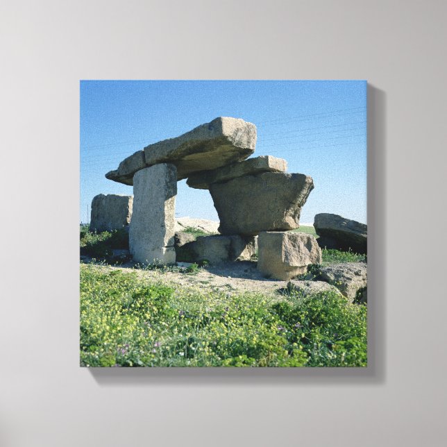 Impressão Em Tela Megalith, pré-histórica (Frente)