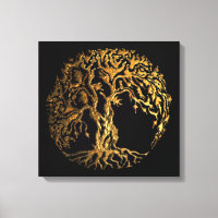 Mehndi Tree of Life (Dourada)