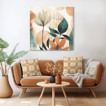Impressão Em Tela Meio século Floral Retroativo Moderno<br><div class="desc">Retro Floral Meio século Moderno Muro de Canvas Esta linda pintura de canvas floral com estilo retro é a perfeita para os amantes modernos do meio século. Esta é a canvas floral retrorreflectora disponível em muitas formas e tamanhos diferentes. Você pode selecionar sua forma e tamanho clicando nas opções à...</div>