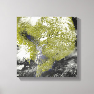 Impressão Em Tela Mekong Delta e Tonle Sap