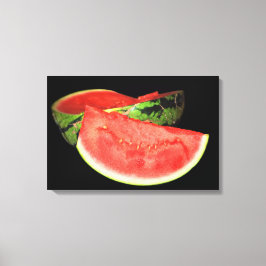 Impressão Em Tela Melancia vermelha