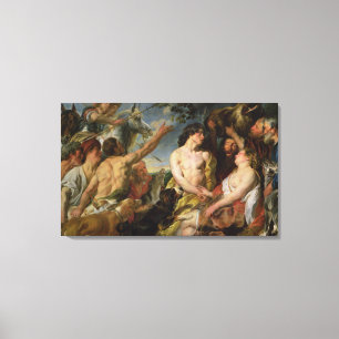 Impressão Em Tela Meleager e Atalanta (óleo em canvas)