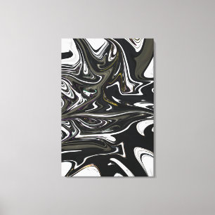 Impressão Em Tela Melhor abstrato, abstrato de pintura a