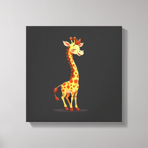 Impressão Em Tela Melhor Arte de Girafa para Homens Mulheres Adulto 