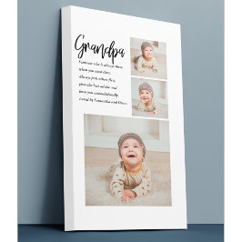 Impressão Em Tela Melhor Avô De Bela Bela Teve Colagem Moderna