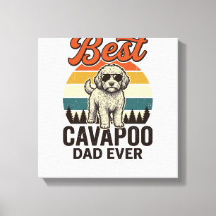 Impressão Em Tela Melhor Design de Camisa de Cachorro Vintage para P