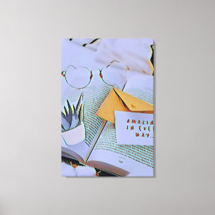Impressão Em Tela Melhor presente para o amante de livros