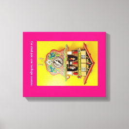 Impressão Em Tela Melhor que um relógio de cuco? Uma canvas.