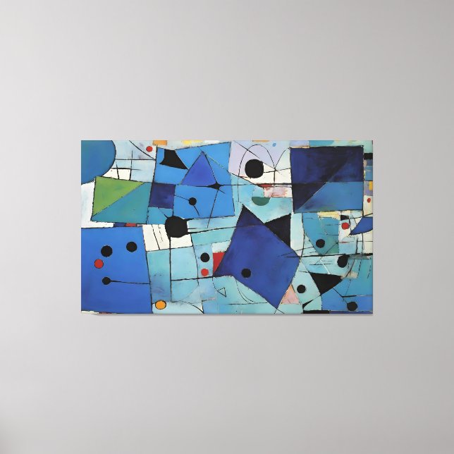 Impressão Em Tela Melodia de Sorriso Fixo - Ken Gage Art (Frente)