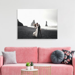 Impressão Em Tela Memória Fotográfica de Casamento Novamente Semanas