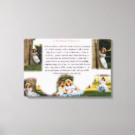 Impressão Em Tela Memórias da infância Inspiração