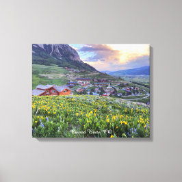 Impressão Em Tela Memórias da Montanha Crested Butte