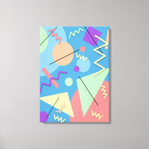 Impressão Em Tela Memphis #4