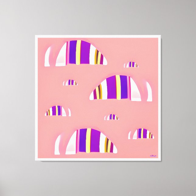 Impressão Em Tela Memphis Opossums (Frente)